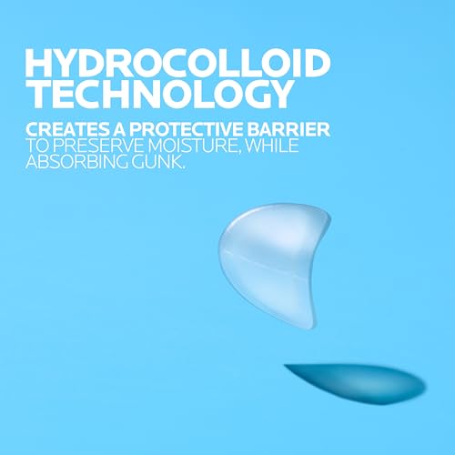 La Roche-Posay Effaclar Multi-Target Blemish Patches, Hydrocolloid Pimple Patches For Face Shields, Targets & Absorbs, Suitable Under Makeup, 22 Patches, 12 Small Size & 10 Medium Size