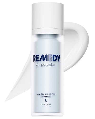 Remedy for Pore Size – Pore Refining Advanced Serum - Large Pore Minimizer with Retinol, BHA Salicylic Acid, Niacinamide – for Texture, Pimples, Blackheads – by Dermatologist Dr. Shah