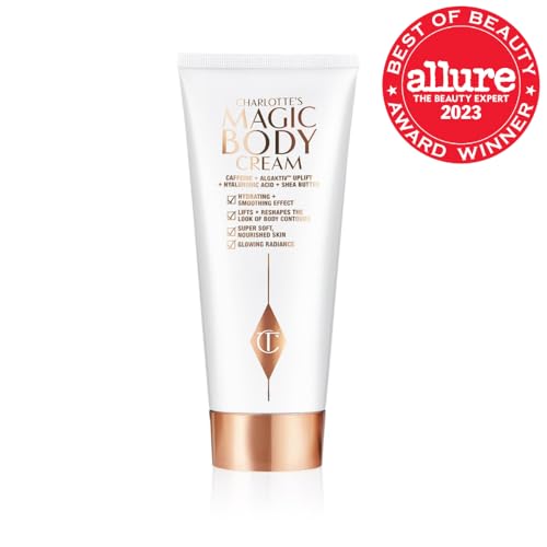 Charlotte Tilbury Magic Body Cream - Skin Tightening Cream for Body Enriched with Caffeine, Hyaluronic Acid & Shea Butter - Nourishes, Smooths & Hydrates Skin