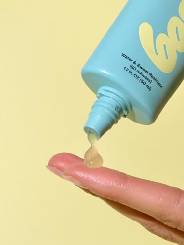 Bask Suncare SPF 40 Daily Invisible Gel Face Sunscreen - Broad Spectrum Protection, Fragrance Free, Hydrating, Lightweight & Non-Greasy, Dermatologist Recommended, 1.7 fl oz (Value Pack of 3)