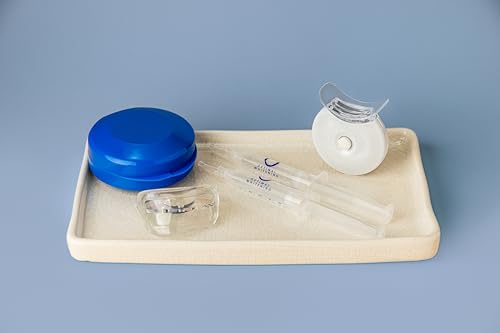 Teeth Whitening Kit | Custom-Fit Trays & Brightening Gel | Removes Deep Stains for Radiant Smile | Gentle Teeth Whitener | Personal Care Product for Self Care & Hollywood Results