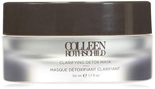 COLLEEN ROTHSCHILD Clarifying Detox Mask | Draws Out Pore-Clogging Impurities | Promotes Clear Skin | Formulated With Charcoal, Vitamin C & Glycolic Acid (1.7 fl oz)