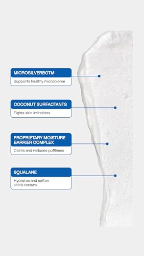 BeautyStat Universal Microbiome Barrier Repair Purifying Cleanser - Gentle Detoxifying Cleanser with Medical Grade MicroSilverBG to Protect Skin and Promote a Healthy, Radiant Glow (4oz /120ml)
