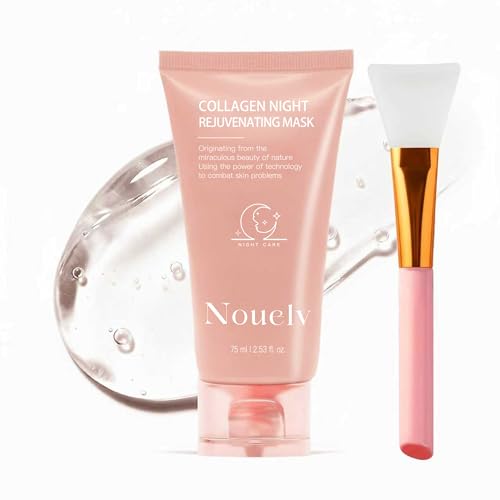 Peel Off Mask,Collagen Face Mask, Hydrating Overnight Hydrogel Mask,Gentle Skin Care, Pore Minimizing - Korean Skincare -Elasticity Improvement - Better Than Sheet Masks