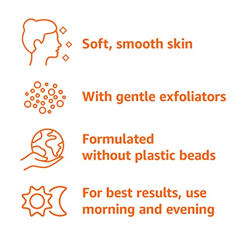 Amazon Basics Replenishing Cleanser Exfoliating Face Wash, 6.78 fl oz (Pack of 1)