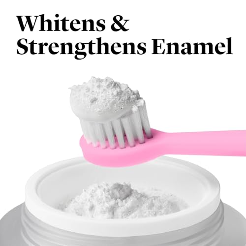 Made by Dentists Professional Teeth Whitening Powder - Remineralizing Hydroxyapatite Tooth Powder Formula with Pap, and Diamond Pwdr - Non-Abrasive Stain Remover for Instant Results