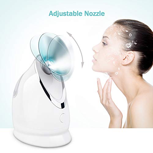 EZBASICS Facial Cleansing Brush Bundled with Facial Steamer