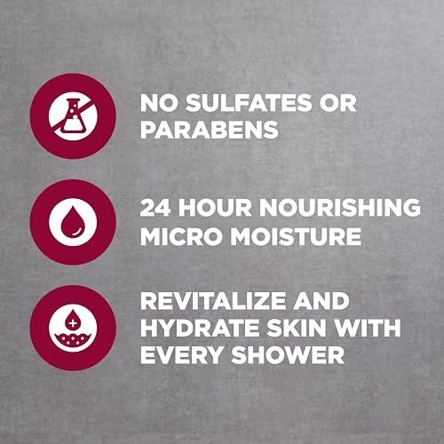 DOVE MEN + CARE Body and Face Wash Exfoliating Deep Clean for Men, with 24-Hour Nourishing Micromoisture Technology Body Wash, 30 oz