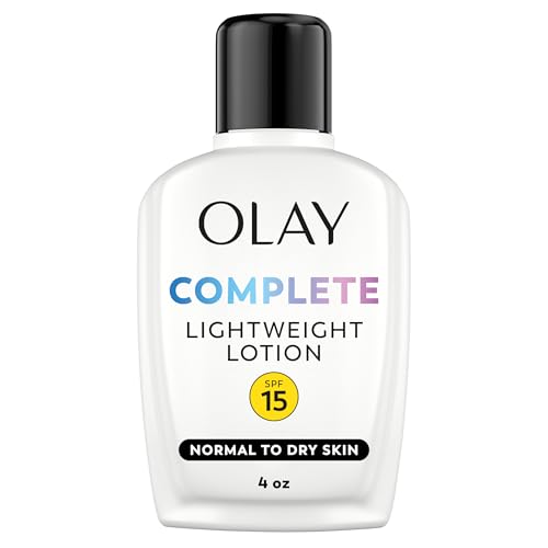 Olay Complete All Day Moisturizer with Broad Spectrum SPF 15 Normal, 4 Fl Oz (Pack of 1)