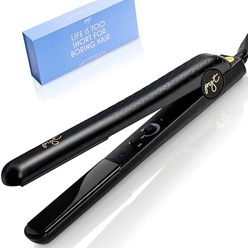Pyt Professional Flat Iron Hair Straightener (Black)