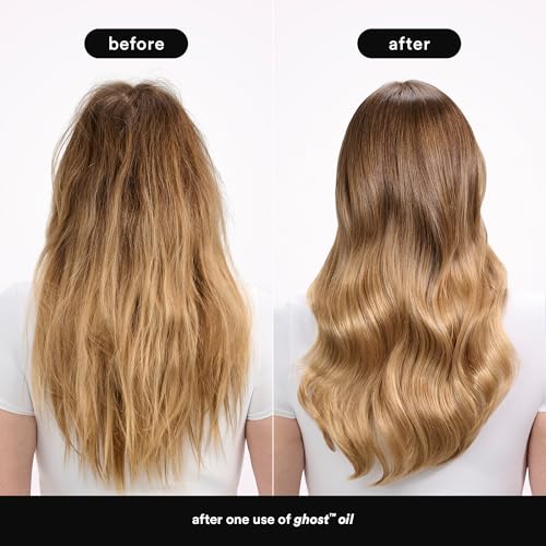 VERB Ghost Oil - Weightless Hair Oil for Fine to Medium Hair - Smooths Frizz, Adds Shine - No Parabens, Gluten or Harmful Sulfates