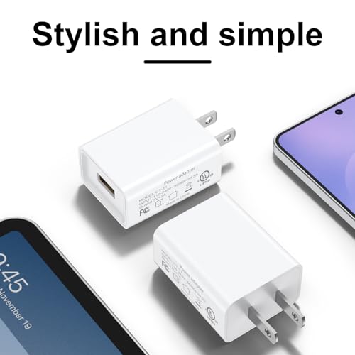 USB Wall Charger for Usmile C10 Portable Water Flosser, Usmile Y10 PRO, Y20 PRO Electric Toothbrush - 5V USB Wall Charger