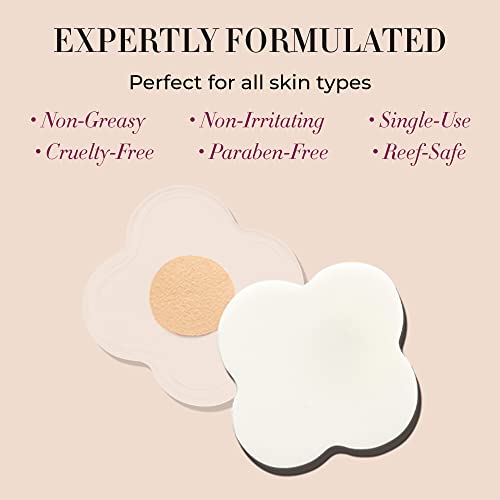 LUMINESS Sunscreen Setting Powder Packets, SPF 30, 18 Pack - UVA/UVB Broad Spectrum Protection - Non-Greasy & Non-Irritating for All Skin Types - Travel-Friendly Single-Use & Portable Packets