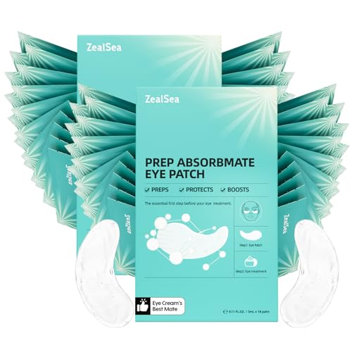 ZealSea Absorbmate Under Eye Patch - A Breakthrough Eye Cream & Serum Mate in Just 5–10 Mins to Boost Absorption, Instantly Prep Eye Area for Sensitivity Buffer — Made to Pair with Eye Care, 18pack x2