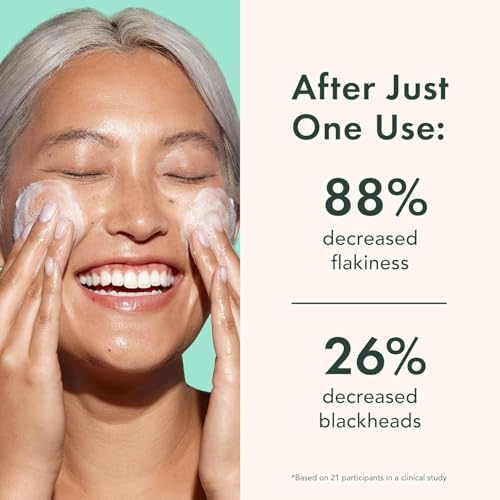 Rael Miracle Clear Facial Cleanser – Makeup Remover, Face Wash for Women, Korean Skin Care (Exfoliating Cleanser, 5.1 fl. oz)