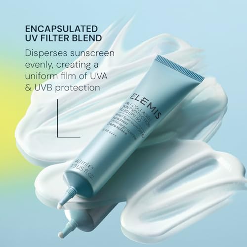 Elemis Pro-Collagen Skin Protection Fluid SPF 50 | Hydrating Face Sunscreen | Lightweight & Fast-Absorbing | 40ml