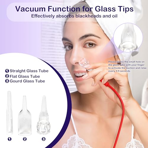 Kendal Microdermabrasion Machine Professional, 3 in 1 Diamond Dermabrasion Machine, Facial Beauty Equipment for Dermabrasion, Vacuum Blackhead Removal & Spray Moisturisation, Esthetician Supplies.