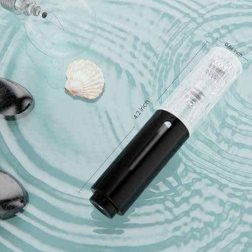 Infusion Derma Roller for Face Scalp Lips At-Home Use | 2-in-1 Titanium Micro-Needles | Compact 0.25mm Microneedling Skin Beauty Tool