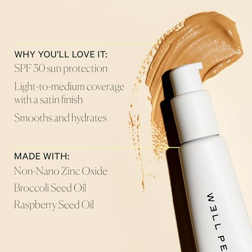 Well People Bio Tint SPF 30 Tinted Moisturizer, Skin-perfecting Moisturizer, Smoothes Imperfections & Moisturizes Skin, Vegan & Cruelty-free, 1C
