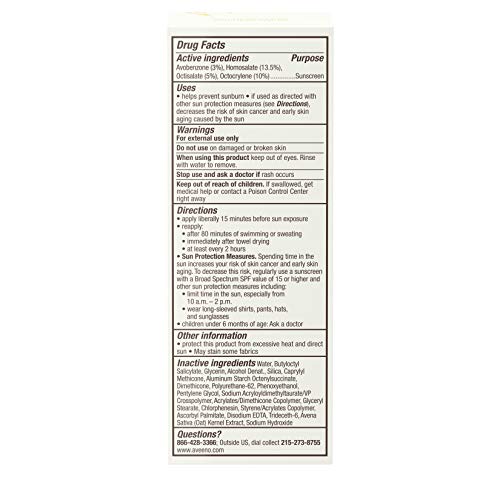 Aveeno Protect + Hydrate Face Sunscreen, SPF 60 Broad Spectrum, for Sensitive Skin, Travel Size, Water Resistant (80 minutes), Paraben, Oxybenzone & Oil Free, 2 fl oz