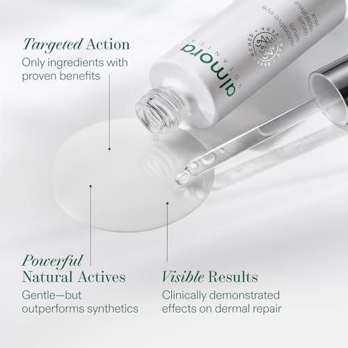 Almora Botanica Restorative Eye Serum, 30mL | Brightening & Firming Eye Treatment | Reduces Dark Circles, Puffiness & Fine Lines | Nutrient-Rich, Collagen-Activating Formula | Clean, Vegan Skincare