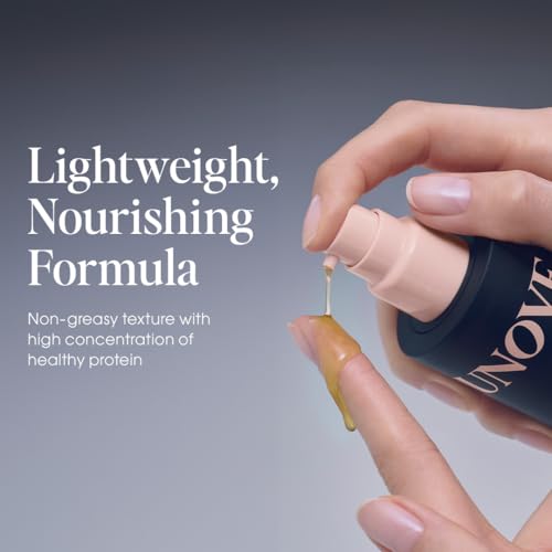 UNOVE Silk Oil Essence Hair Serum 70ml/2.4fl.oz | Nourishing Hair Oil for Dry, Frizzy, and Damaged Hair | Lightweight Smoothing Serum | Frizz Control and Split End Care | Heat Protection