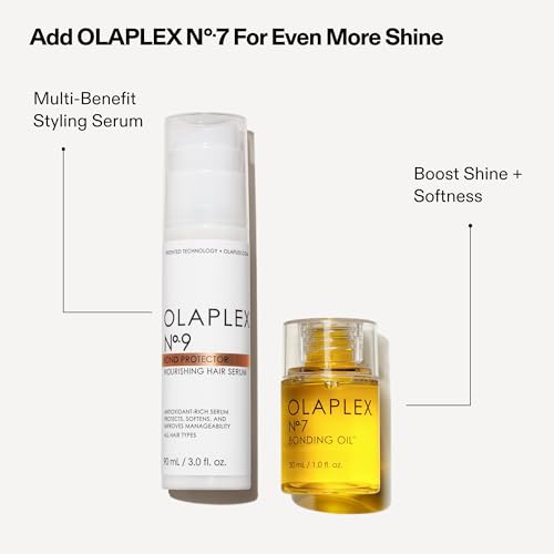 Olaplex Nº. 9 Bond Protector: Nourishing Hair Serum & Heat Protectant | Softens, Nourishes & Reduces Tangle & Static | For Coily, Curly, Straight, and Wavy, 90 mL / 3.0 Fl Oz