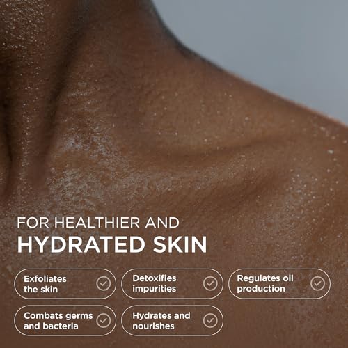 Antibacterial Body Scrub, Botanical Exfoliating Formula With Vitamin E, Vitamin A, Lavender, and Salt Granules to Exfoliate and Nourish Skin, Body Care for Oily and Combination Skin, 6 Fl Oz