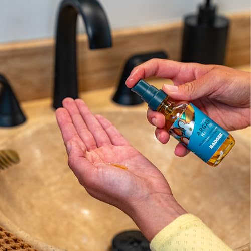 Badger Argan Hair Oil, 2.0 Ounce