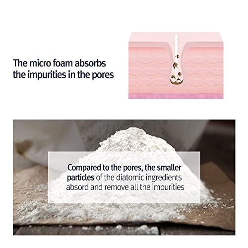 Pyunkang Yul PKY Low pH Pore Deep Cleansing Foam, Pore Cleanser with Fluffy Microbubbles, AHA, Witch Hazel, Zero Irritation, Korean Skincare (3.38 Fl. Oz, 100ml)