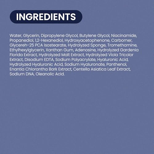 PDRN Spicule Ampoule 1.69 fl oz, Pore-Tightening Serum with 1000ppm Spicules, Centella & Hyaluronic Acid for Sensitive & Acne-Prone Skin | Home Derma Care Treatment, K-beauty Skincare