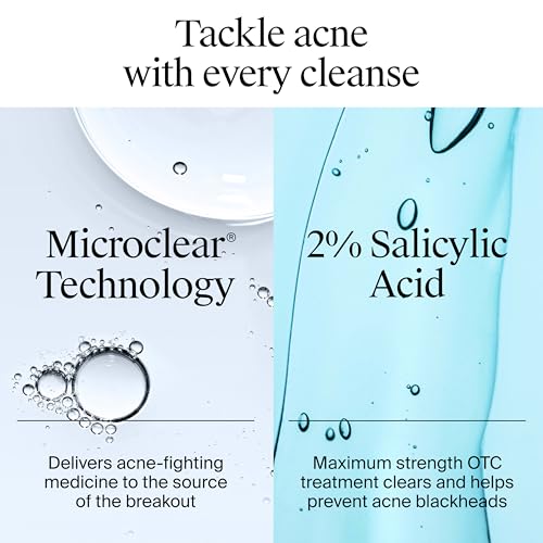 Neutrogena Oil-Free Acne Face Wash, Breakout Prone Skin Facial Cleanser with 2% Salicylic Acid Acne Treatment for Face, 9.1 fl. oz