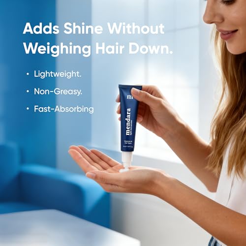 Split End Mender Hair Serum – Helps Seal the Appearance of Split Ends, Smooth & Nourish Dry, Damaged Ends, Lightweight Leave-In Anti-Frizz Treatment with Flaxseed Extract & Keratin, 70 mL