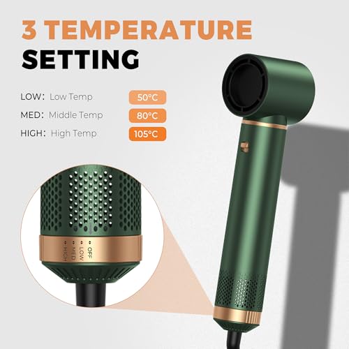 5 in 1 Blow Dryer Brush, Upgrade Hair Dryer Brush Set Negative Ion Air Styler Curling Wrap Air Curler, Hot Air Brush Curling Iron Hair Styling Tools As A Gift for Straight/Curl/Dry/Smooth