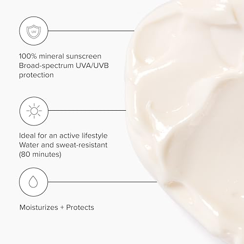 DRMTLGY Day Dream Sunscreen & Face Moisturizer SPF 40 – Water & Sweat-Resistant Sunscreen for Sensitive Skin – UVA/UVB Protection, Skin Care & Makeup Friendly | UVA/UVB Protection, FSA HSA Eligible