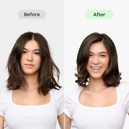 Wavytalk Dual Voltage Hair Dryer Brush for Europe and International Travel, 110V-240V Mini Jet Brush, Ionic Hair Dryer Brush Reduces Damage, Anti-Frizz Straight Hair, Curls and Blowouts, Volumizing