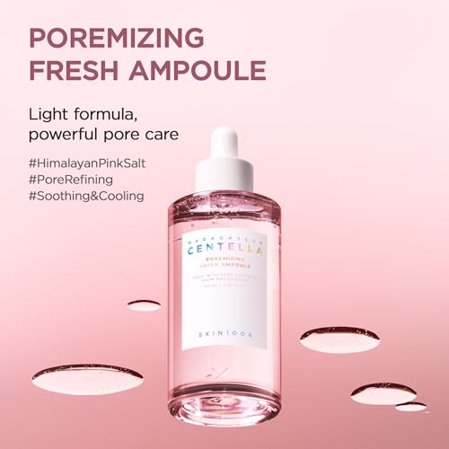 SKIN1004 Madagascar Centella Poremizing Fresh Ampoule 3.38 fl. oz(100ml) | Soothing Hydration | Oily Combination Skin