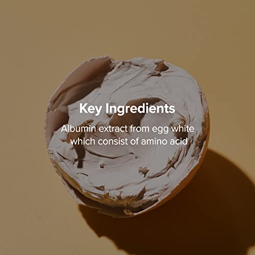 [SKINFOOD] Egg White Pore Mask 120g (4.23 Fl Oz), Clay Mask Pore Tightening Exfoliator, Sebum Absorption Hydra Exfoliant (4.23 oz)