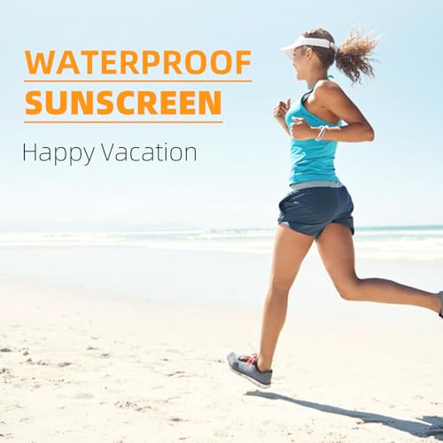 VGO Clear Face Sunscreen SPF 50, Hydrating Sun Essence Leaves No Sticky Feeling Travel Size Sunscreen Against UVA and UVB Rays 50ml / 1.7oz