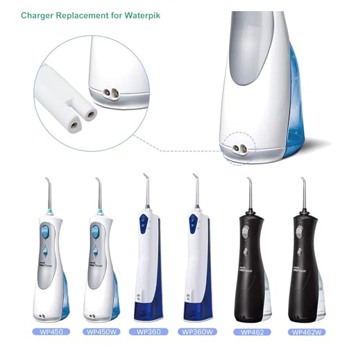 3V Charger Replacement for Waterpik Water Flosser WP360 WP462 WP450 Power Cord Wall Adapter, 5 FT Cable