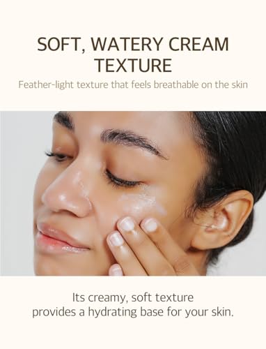 mixsoon Bean Sunscreen-Lightweight Airy Texture SPF 50 Korean Sunscreen for Face, No White Cast, Non-Sticky Stocking Stuffers 50ml / 1.69 fl.oz. Korean Glass Skin Care