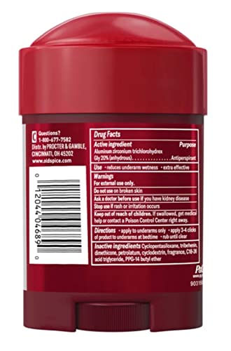 Old Spice Clinical Sweat Defense Anti-Perspirant Deodorant for Men, 72 Hour, Stronger Swagger, 1.7 oz