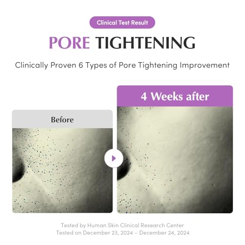 EQQUALBERRY Purple PDRN Pore Minimizing Serum – Vegan Collagen & Peptides for Pore Refining & Skin Elasticity | Niacinamide & CICA Exosome for Calming | Korean Glass Skin, 1.01 FL OZ