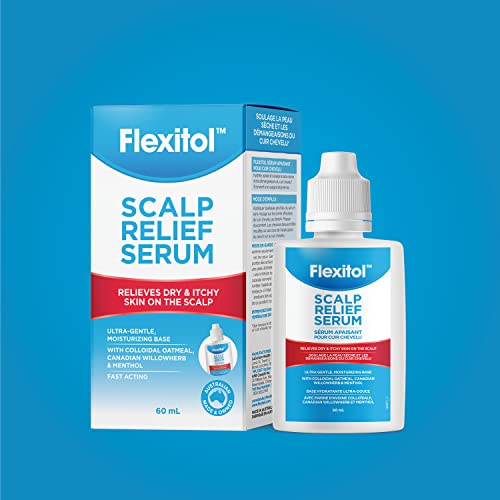 Flexitol Scalp Relief Serum for Itchy Scalp with 2% Colloidal Oatmeal, 2 Ounce