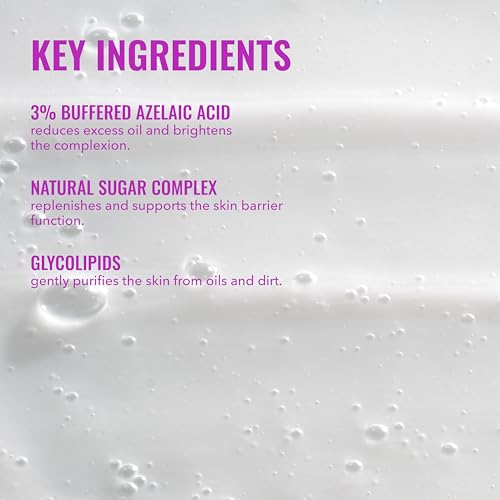 Good Molecules Soothing Azelaic Acid Cleanser – Gentle Creamy Non-Foaming Face Wash for Oily, Sensitive & Acne-Prone Skin – Vegan & Fragrance-Free 120 ml