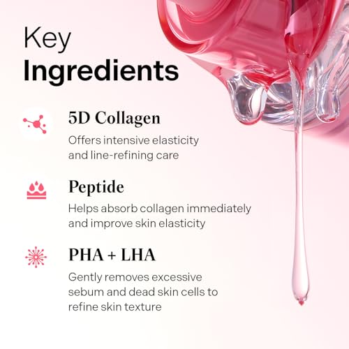 Torriden CELLMAZING Pore Perfecting Ampoule 30ml (1.01 fl.oz.) | Improving Skin Elasticity | 5D Collagen, Peptide Complex, PHA, LHA | Korean Facial Serum, Korean Skin Care