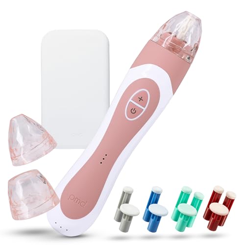PMD Beauty Personal Microderm Elite Pro - At-Home Use, Facial Exfoliator Tool, Microdermabrasion Machine Kit for Face and Body Skincare