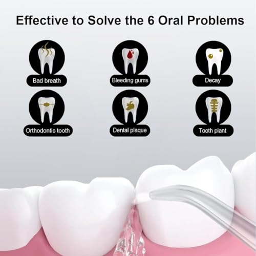 Upgraded Pro Dental Care Kit: 5-Mode Water Flosser & 50,000 VPM Sonic Electric Toothbrush | Premium Oral Clean Set with Enhanced Cleaning Modes, Larger Tank & Refined Design for Advanced Gum Health