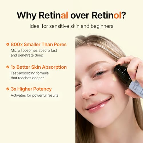 MEDITHERAPY Retinal Skin Booster Serum – Retinal for Beginners, Anti-Aging, Non-Irritating Daily Retinol for Face and Body – Pore Minimizer, Wrinkle Care – Korean Skin Care, 5.07 Fl. Oz Large Size