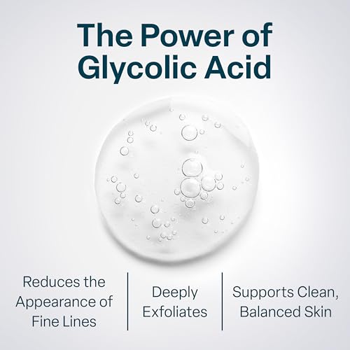 QRxLabs Glycolic Acid Pads - 20% Resurfacing Pads AHA for Face & Body - Exfoliates Skin Surface and Reduces Appearance of Fine Lines and Wrinkles - Acne Treatment Clearing - Daily Pads - 50ct